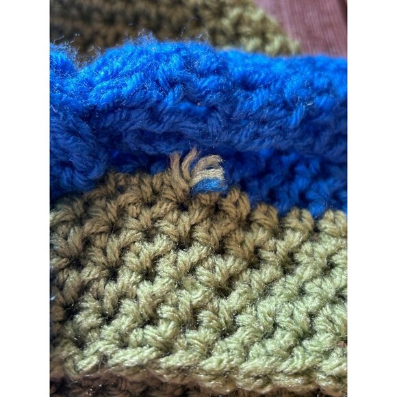 Crochet Teenage Mutant Ninja Turtle Inspo Baby Toddler Hat Green TMNT Handmade - Picture 4 of 6